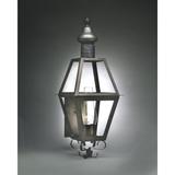 Northeast Lantern Boston 39 Inch Tall 3 Light Outdoor Wall Light - 1041-DB-LT3-CLR