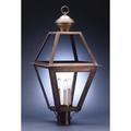 Northeast Lantern Boston 29 Inch Tall 3 Light Outdoor Post Lamp - 1073-DAB-LT3-SMG