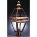 Northeast Lantern Boston 29 Inch Tall 3 Light Outdoor Post Lamp - 1223-AB-LT3-CSG