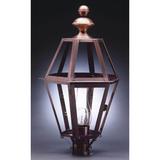 Northeast Lantern Boston 27 Inch Tall Outdoor Post Lamp - 1623-AB-CIM-SMG