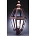 Northeast Lantern Boston 27 Inch Tall 3 Light Outdoor Post Lamp - 1623-DAB-LT3-CSG