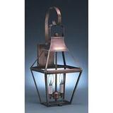 Northeast Lantern Uxbridge 22 Inch Tall 2 Light Outdoor Wall Light - 2237-AC-LT2-CSG