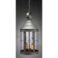 Northeast Lantern Heal 18 Inch Tall 2 Light Outdoor Hanging Lantern - 3332-DB-LT2-SMG