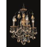 Schonbek New Orleans 12 Inch 4 Light Mini Chandelier - 3648-49H