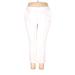 Nicole Miller New York Linen Pants - High Rise: White Bottoms - Women's Size X-Large