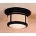 Arroyo Craftsman Berkeley 14 Inch 2 Light Outdoor Flush Mount - BCM-12-WO-BZ