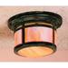 Arroyo Craftsman Berkeley 10 Inch 1 Light Outdoor Flush Mount - BCM-8-OF-RC