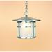 Arroyo Craftsman Berkeley 13 Inch Tall 1 Light Outdoor Hanging Lantern - BH-14-RM-BK