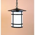 Arroyo Craftsman Berkeley 20 Inch Tall 1 Light Outdoor Hanging Lantern - BH-17L-M-BK