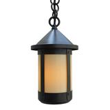 Arroyo Craftsman Berkeley 10 Inch Tall 1 Light Outdoor Hanging Lantern - BH-6-AM-BZ