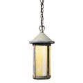 Arroyo Craftsman Berkeley 12 Inch Tall 1 Light Outdoor Hanging Lantern - BH-6L-GW-MB