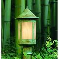 Arroyo Craftsman Berkeley 9 Inch Tall 1 Light Outdoor Post Lamp - BP-6-WO-BZ