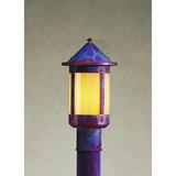 Arroyo Craftsman Berkeley 11 Inch Tall 1 Light Outdoor Post Lamp - BP-7-AM-RB