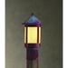 Arroyo Craftsman Berkeley 13 Inch Tall 1 Light Outdoor Post Lamp - BP-8-TN-MB