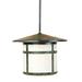 Arroyo Craftsman Berkeley 36 Inch Tall 1 Light Outdoor Hanging Lantern - BSH-17-AM-MB