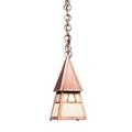 Arroyo Craftsman Dartmouth 12 Inch Tall 1 Light Outdoor Hanging Lantern - DH-4-M-RB