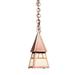 Arroyo Craftsman Dartmouth 12 Inch Tall 1 Light Outdoor Hanging Lantern - DH-4-RM-VP