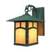 Arroyo Craftsman Evergreen 11 Inch Tall 1 Light Outdoor Wall Light - EB-7PF-OF-RB