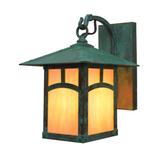 Arroyo Craftsman Evergreen 11 Inch Tall 1 Light Outdoor Wall Light - EB-7PF-WO-S