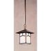 Arroyo Craftsman Evergreen 12 Inch Mini Pendant - ESH-12E-CS-RC