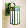 Arroyo Craftsman Glasgow 24 Inch Tall 1 Light Outdoor Wall Light - GB-18-GWC-BK