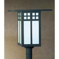 Arroyo Craftsman Glasgow 18 Inch Tall 1 Light Outdoor Post Lamp - GP-18-GW-S