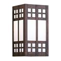 Arroyo Craftsman Glasgow 9 Inch Wall Sconce - GS-9-CR-MB