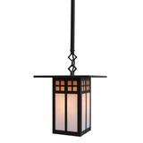 Arroyo Craftsman Glasgow 42 Inch Tall 1 Light Outdoor Hanging Lantern - GSH-9-REC-BZ