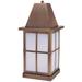 Arroyo Craftsman Hartford 15 Inch Tall 1 Light Outdoor Pier Lamp - HC-6-RM-S