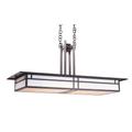 Arroyo Craftsman Huntington 48 Inch 4 Light Linear Suspension Light - HCM-48DT-TN-S