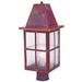 Arroyo Craftsman Hartford 22 Inch Tall 1 Light Outdoor Post Lamp - HP-8L-OF-S