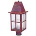 Arroyo Craftsman Hartford 22 Inch Tall 1 Light Outdoor Post Lamp - HP-8L-RM-RB