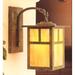 Arroyo Craftsman Mission 16 Inch Tall 1 Light Outdoor Wall Light - MB-10T-CR-BZ