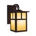 Arroyo Craftsman Mission 10 Inch Tall 1 Light Outdoor Wall Light - MB-6E-GW-S