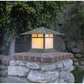 Arroyo Craftsman Monterey 16 Inch Tall 1 Light Outdoor Pier Lamp - MC-20CL-WO-S