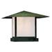 Arroyo Craftsman Monterey 16 Inch Tall 1 Light Outdoor Pier Lamp - MC-20SF-RM-BK