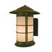 Arroyo Craftsman Newport 12 Inch Tall 1 Light Outdoor Wall Light - NS-9L-CS-BZ