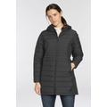 Steppjacke JACK WOLFSKIN "D Steppmantel LUBEENA" Gr. 56, schwarz (black) Damen Jacken Steppjacken