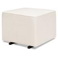 DaVinci Universal 22" Square Standard Ottoman Polyester in Black/Brown | Wayfair M13985PCM