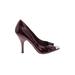 BCBGeneration Heels: Burgundy Shoes - Women's Size 10