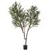 Replica Plants and Decor 96" Faux Olive Tree Tree in Pot Liner Silk/Plastic/Fabric | 96 H x 54 W x 54 D in | Wayfair FP1224