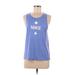 Nike Active Tank Top: Blue Activewear - Women's Size Medium