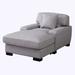 Lounge Chair - Latitude Run® Arvil 59.8" Wide Lounge Chair Linen in Gray | 29.9 H x 59.8 W x 39.8 D in | Wayfair 28A2816CC0AD41A59278F080E9FA3B24