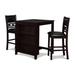 New Classic Furniture Cavan 3-piece Square Counter Dining Set