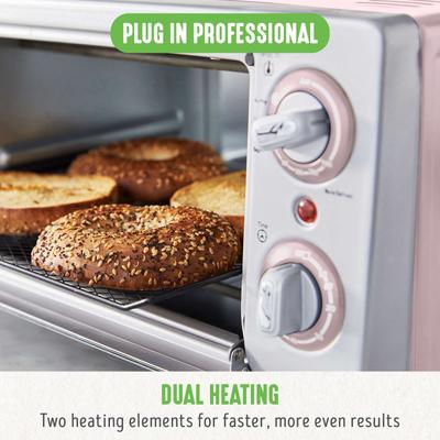 GreenLife Healthy Ceramic Nonstick All in One Air Fry Toaster Oven