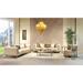 Pasena 4 Pieces Living Room Sets 2 Sofa 1 Chair 1 Coffe Table