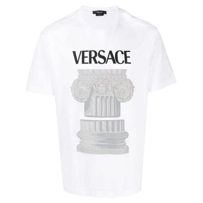 Mitchel Fit T-shirt - White - Versace T-Shirts