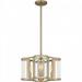 Quoizel Lighting - 4 Light Pendant In Modern Style-10.75 Inches Tall and 15