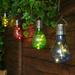 AZZAKVG LED Lights Waterproof Solar Rotatable Outdoor Garden Camping Hanging LED Light Lamp Bulb GN LED Light Bulb Solar Outdoor Lights