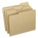 Pendaflex Earthwise Recycled Paper File Folder - 9.50 X 11.75 - 1/3 Tab Cut - Assorted Position Tab Location - 11 Pt. - Natural - 100 / Box (ESS04342)